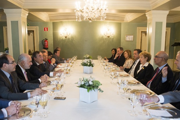 Reunión del presidente de la CEOE con embajadores iberoamericanos