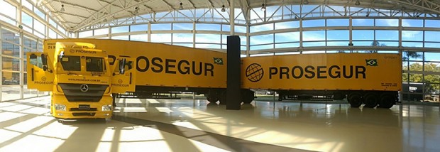 Prosegur presenta el mayor camión blindado de Brasil