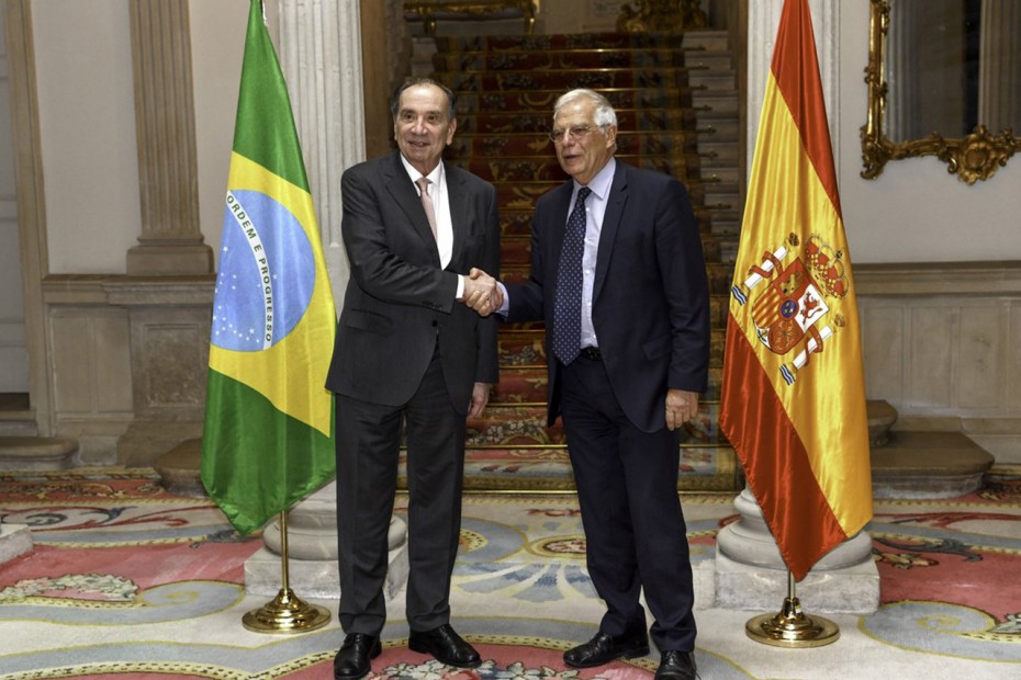 Reunión de los ministros de Exteriores de Brasil y España
