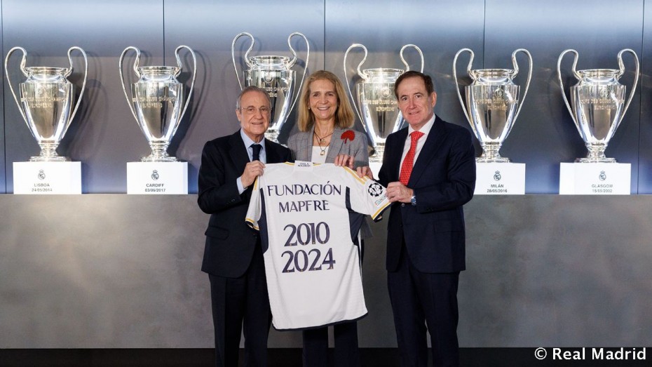 Fundación Mapfre y Fundación Real Madrid renuevan su colaboración