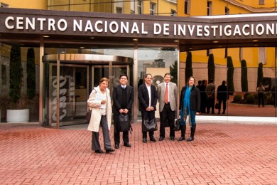 Visita al CNIO, referencia en investigación médica en España