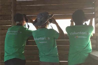 Miles de empleados de Iberdrola participan en su programa de voluntariado
