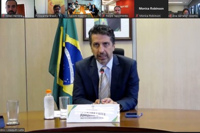 Nos reunimos con el Ministro de Medio Ambiente de Brasil, Joaquim Leite