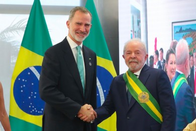 Felipe VI asiste a la toma de posesión del nuevo Presidente de Brasil