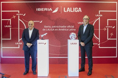 Iberia, patrocinador de LaLiga en Iberoamérica